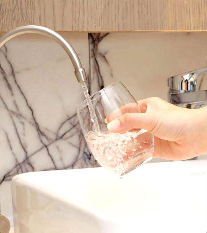 InterContinental Kaohsiung comprehensive water filtration system